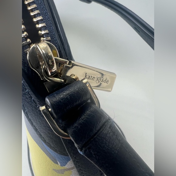 EUC Kate Spade Sylvia Lemon Zest X-large Dome Crossbody Bag - Picture 14 of 15